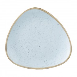 Churchill Stonecast Duck Egg Lotus Bord – Set van 12 – Keramiek – Blauw