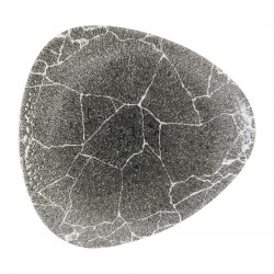 Churchill Kintsugi Reverse Quartz Black Lotus Bord 22,9 cm - Set van 12