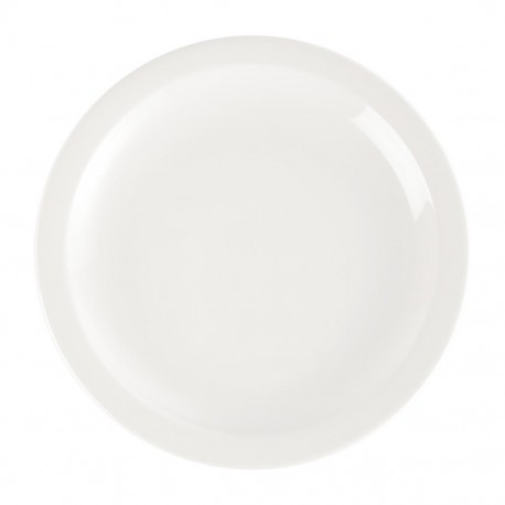 Churchill Whiteware Nova borden 25,4cm – set van 24 stuks – wit porselein