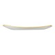 Churchill Stonecast Cornflower Blue driehoekig bord 19,2 cm – set van 12 stuks