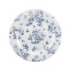 Churchill Toile Prague Bord 30,5cm – Set van 6 – Porselein Blauw