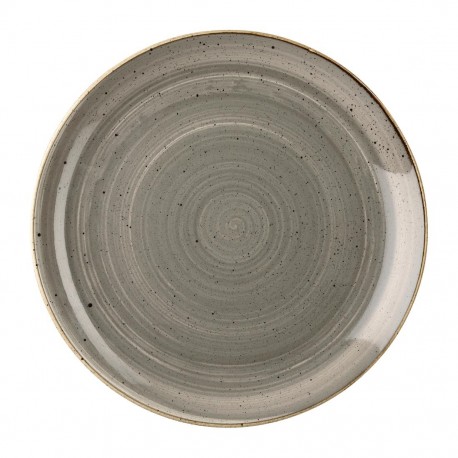 Churchill Stonecast Grey Evolve Coupe Bord 27cm - Set van 12