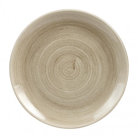 Churchill Stonecast Patina Antique Taupe Coupe Evolve Coupe Bord 32.4cm (9 stuks)