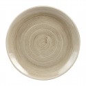 Churchill Stonecast Patina Antique Taupe Coupe Evolve Coupe Bord 32.4cm (9 stuks)