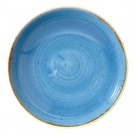 Churchill Stonecast Cornflower Blue coupe kom 18,2 cm - set van 12