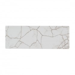 Churchill Studio Prints Kintsugi Agate Grey Ovaal Bord 25 x 9 cm - Set van 6