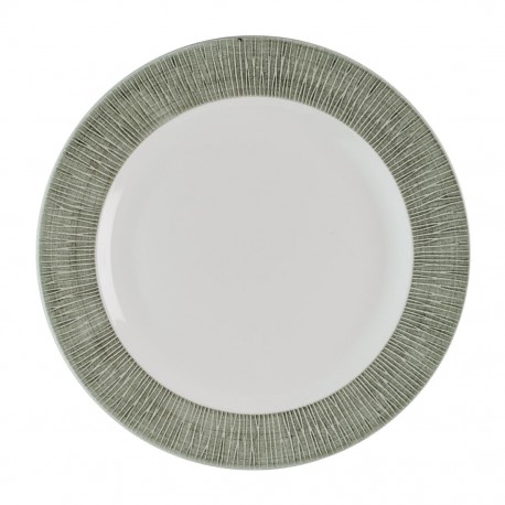 Churchill Bamboo Ceramic Spinwash Alpine Bord 30,5 cm - Groen (12 stuks)
