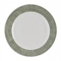 Churchill Bamboo Ceramic Spinwash Alpine Bord 30,5 cm - Groen (12 stuks)