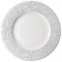 Churchill Bamboo porseleinen borden met brede rand, 301mm – set van 12