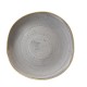 Churchill Stonecast ronde borden Peppercorn Grey 264mm – set van 12