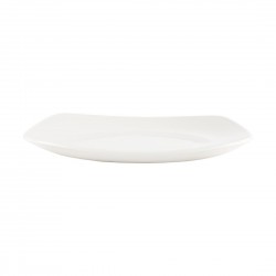 Churchill X Squared borden 21,5cm (12 stuks) - wit porselein voor de horeca