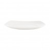 Churchill X Squared borden 21,5cm (12 stuks) - wit porselein voor de horeca