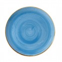 Churchill Stonecast Cornflower Blue Coupe Bord 28,8 cm – Set van 12