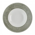 Churchill Bamboo Ceramic Spinwash Alpine Bord 28 cm - Groen (Set van 12)