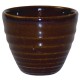 Churchill Cinnamon Ripple Dipper Pot 113ml - Bruin Porselein (12 stuks)