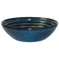Churchill Sapphire Blue Ripple Dip Schaaltje 142ml - Porselein, Blauw (12 stuks)