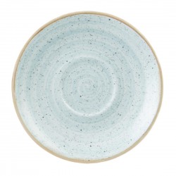 Churchill Stonecast Cappuccino Schotels Blauw 185mm - Set van 12