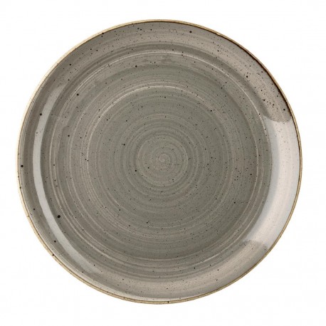 Churchill Stonecast Grey Evolve Coupe Bord – Set van 6 Stuks