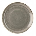 Churchill Stonecast Grey Evolve Coupe Bord – Set van 6 Stuks