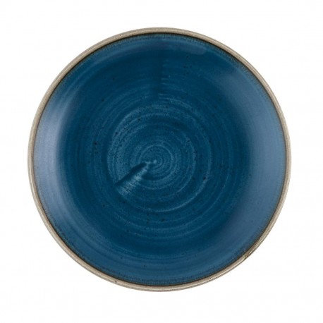 Churchill Stonecast Java Blue Evolve Coupe Bord 16.5cm – Set van 12