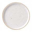 Churchill Stonecast Barley White Bord Met Opstaande Rand 16cm (6 stuks)