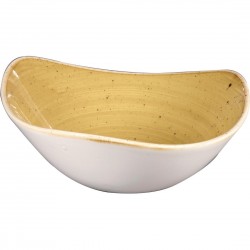Churchill Stonecast Mustard Lotus Kom 18,5cm - Set van 12