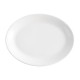 Churchill Whiteware ovale borden 30,5cm (12 stuks) – Wit Porselein