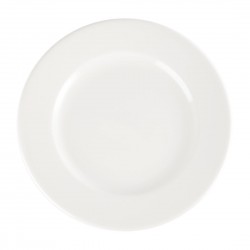Churchill Whiteware Classic borden 23cm – wit porselein (set van 24 stuks)