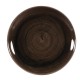 Churchill Stonecast Patina Black Coupe Borden 260mm – Porselein, Zwart (12 stuks)