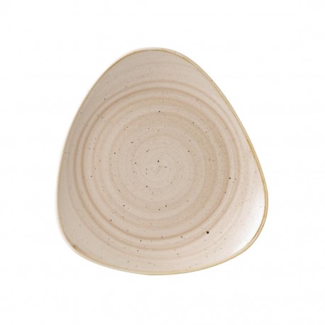 Churchill Stonecast Nutmeg Cream Lotus Bord 30,5 cm – Set van 6 stuks