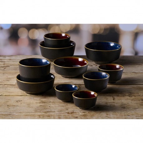 Churchill Tokyo Blue Kochi Ondiepe Kom 255ml – Set van 12 stuks