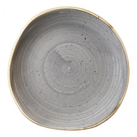 Churchill Stonecast ronde borden Peppercorn Grey 186mm (12 stuks)