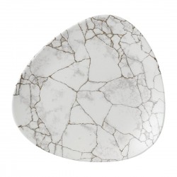 Churchill Studio Prints Kintsugi Agate Grey Lotus Borden 254mm (12 stuks)