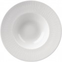 Churchill Bamboo Kom Met Brede Rand Medium 24,13cm - Wit Porselein (12 stuks)