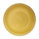 Churchill Stonecast Mustard Lotus Evolve coupebord 26 cm – set van 12 stuks