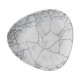 Churchill Studio Prints Kintsugi Pearl Grey Lotus Borden 228mm (12 stuks) – Porselein