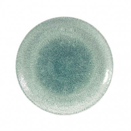 Churchill Raku Jade Green Evolve Coupe Bord 28,6cm - Set van 12