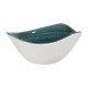 Churchill Stonecast Patina Rustic Teal Driehoekige Kom 15,2cm - Set van 12