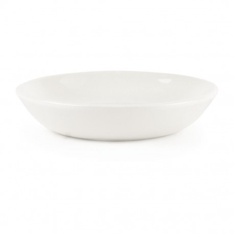 Churchill Whiteware boterschaaltjes 10 cm – set van 24 stuks, wit porselein