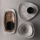 Churchill Studio Prints Kintsugi Agate Grey Lotus Borden 228mm (12 stuks)