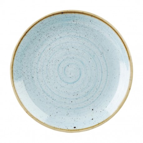 Churchill Stonecast Duck Egg Evolve Coupe Bord – Set van 6 (32,4 cm)