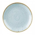 Churchill Stonecast Duck Egg Evolve Coupe Bord – Set van 6 (32,4 cm)