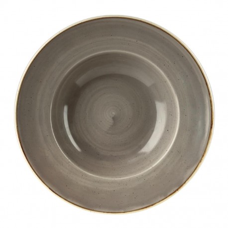 Churchill Stonecast Grey Kom Met Brede Rand Large 27,69cm (12 stuks)