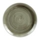 Churchill Stonecast Patina Burnished Green Evolve Coupe Bord 26cm - Set van 12
