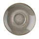 Churchill Stonecast Grey cappuccino schotel 15,6 cm - set van 12