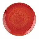 Churchill Stonecast Berry Red Evolve coupe bord 16,5 cm – set van 12 stuks