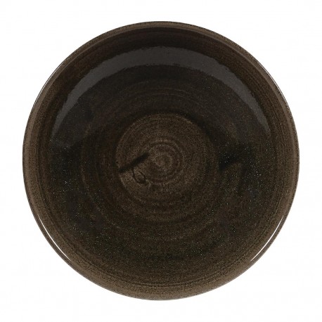 Churchill Stonecast Patina Evolve Iron Black Coupe Schalen 182mm (12 stuks)