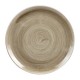 Churchill Stonecast Patina Antique Taupe Coupe Evolve Bord 32,4cm - Bruin Porselein (6 stuks)