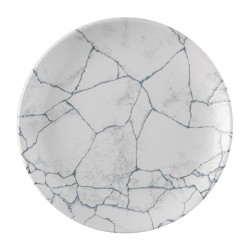 Churchill Studio Prints Kintsugi Pearl Grey Coupe Bord 22cm – Set van 12