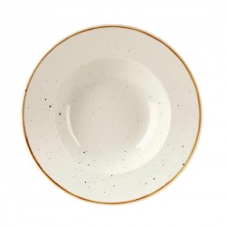 Churchill Stonecast Barley White Kom Met Brede Rand Medium 23,88cm - Doos 12 stuks